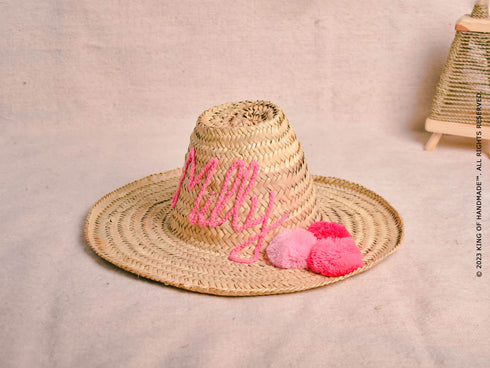 Style, Sun Protection, Memories: Your High-Benefit Personalized Straw Beach Hat!